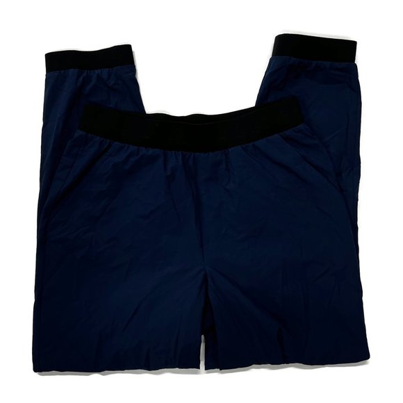 Tek Gear Dry Tek Jogger Track Pants Mens Medium Blue Running Gym - Picture 1 of 7